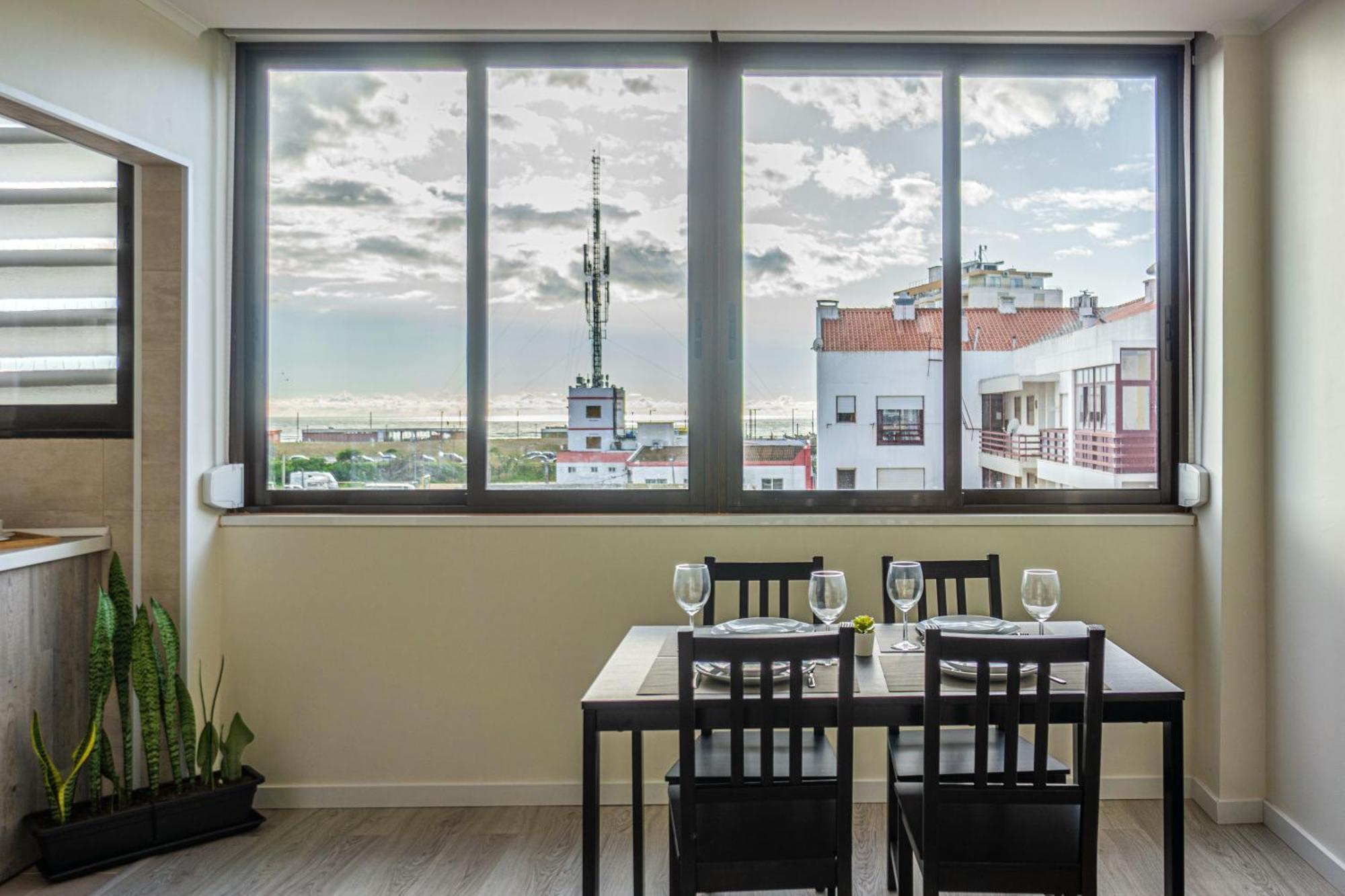 Beach Apartment W/Ocean View Costa da Caparica Exterior photo
